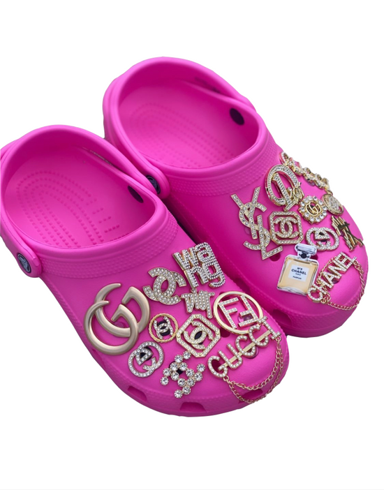 Luxury Pink Crocs