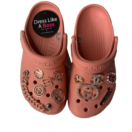 Luxury Nude Crocs