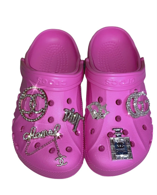 Luxury Pink Crocs